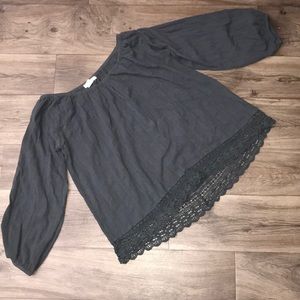 Billabong 3/4 sleeve top